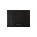 Croc Laptop Sleeve in Noir