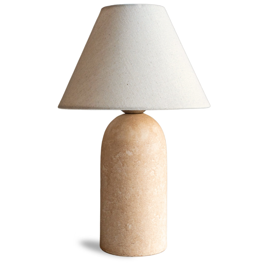Sandstone Ceramic Fabric Table Lamp