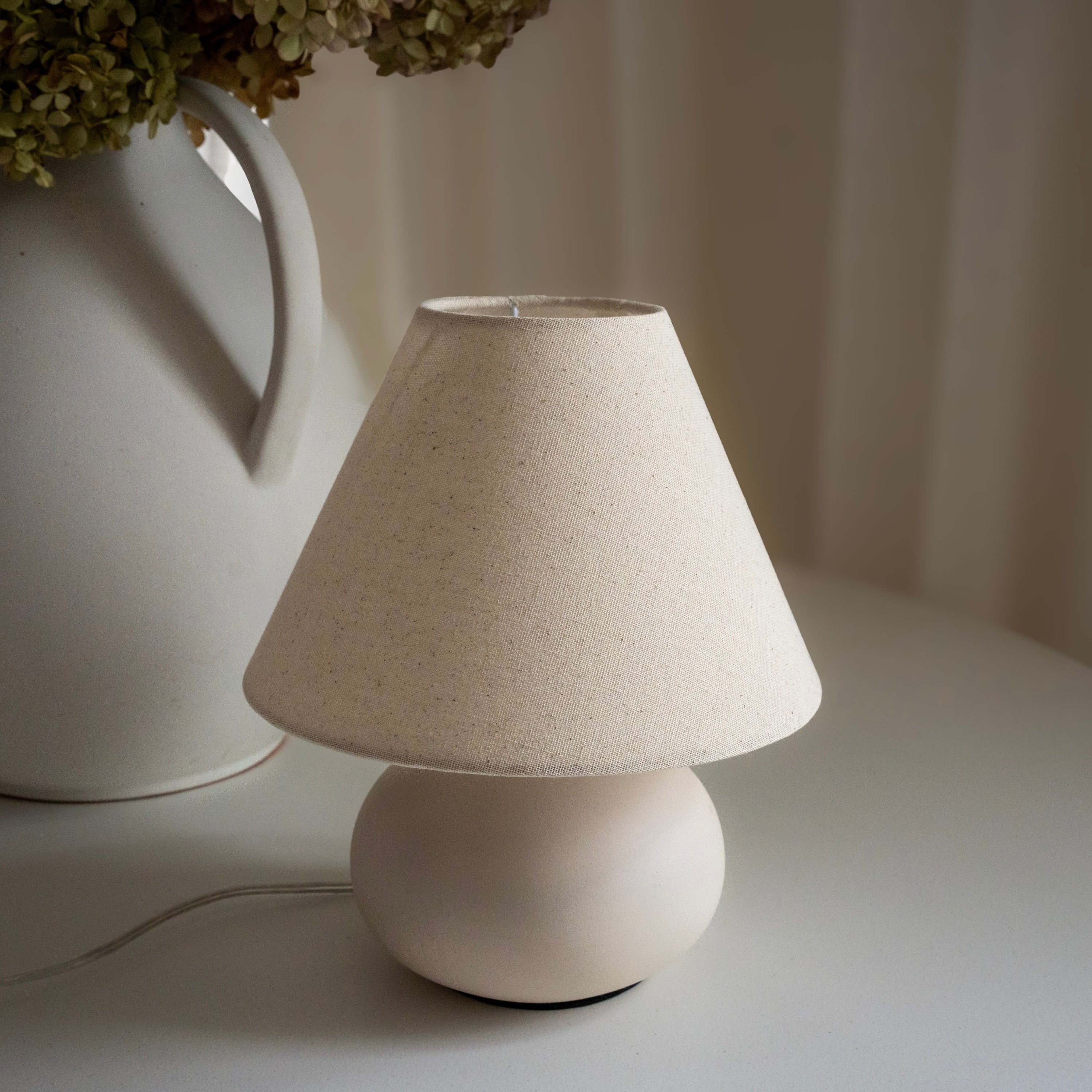 Ceramic Fabric Table Lamp