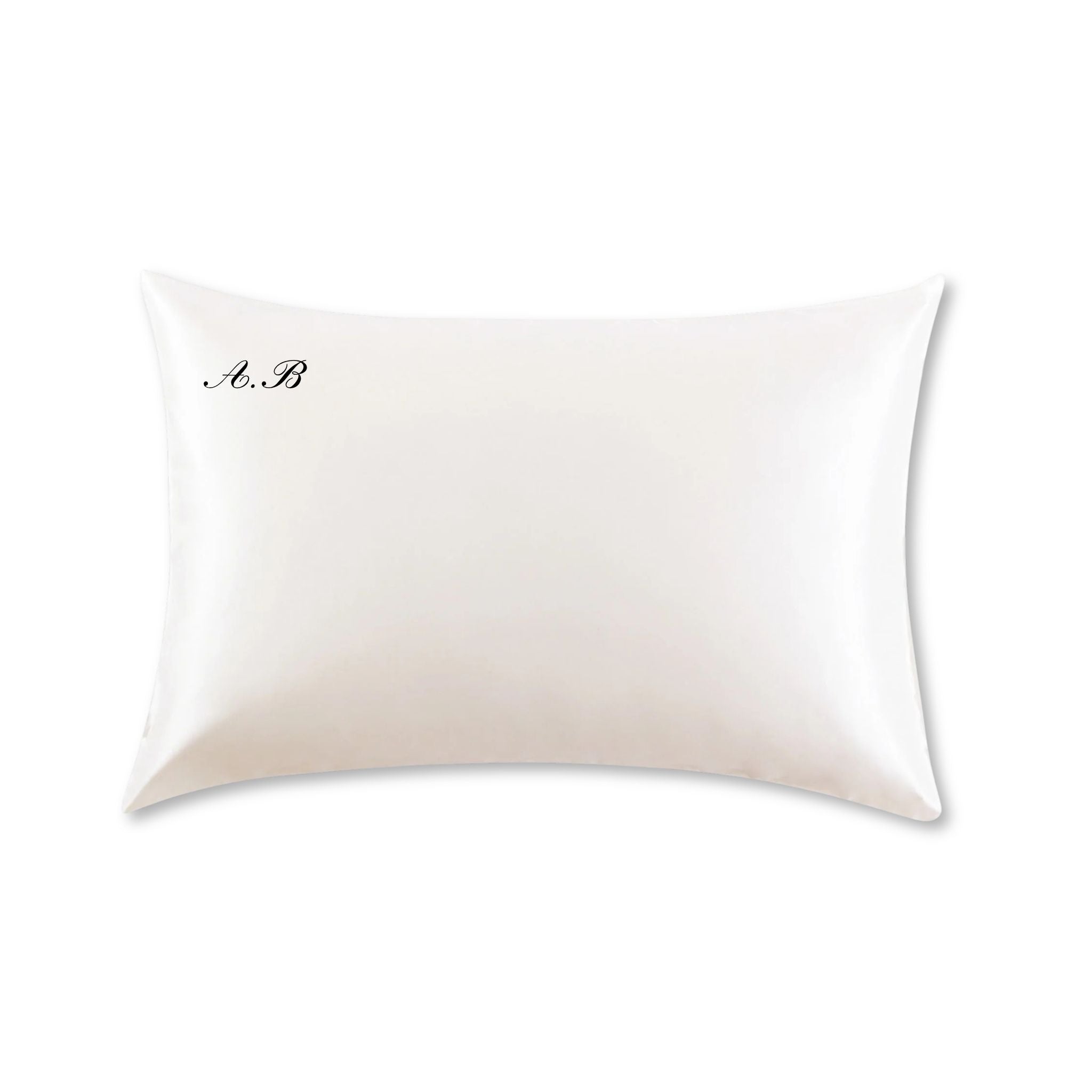 Initial Pillowcase Silk