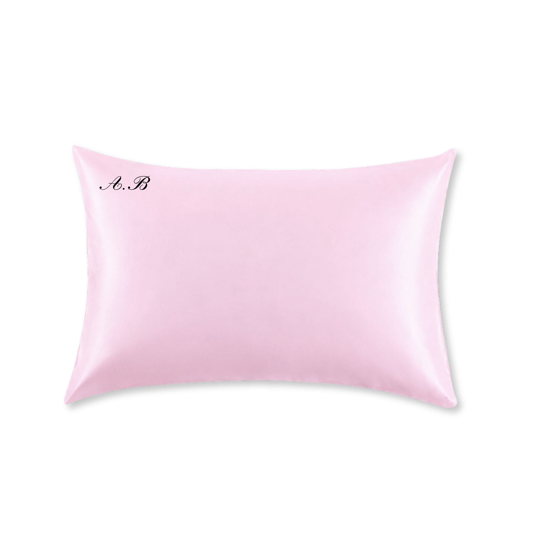 Initial Pillowcase Silk