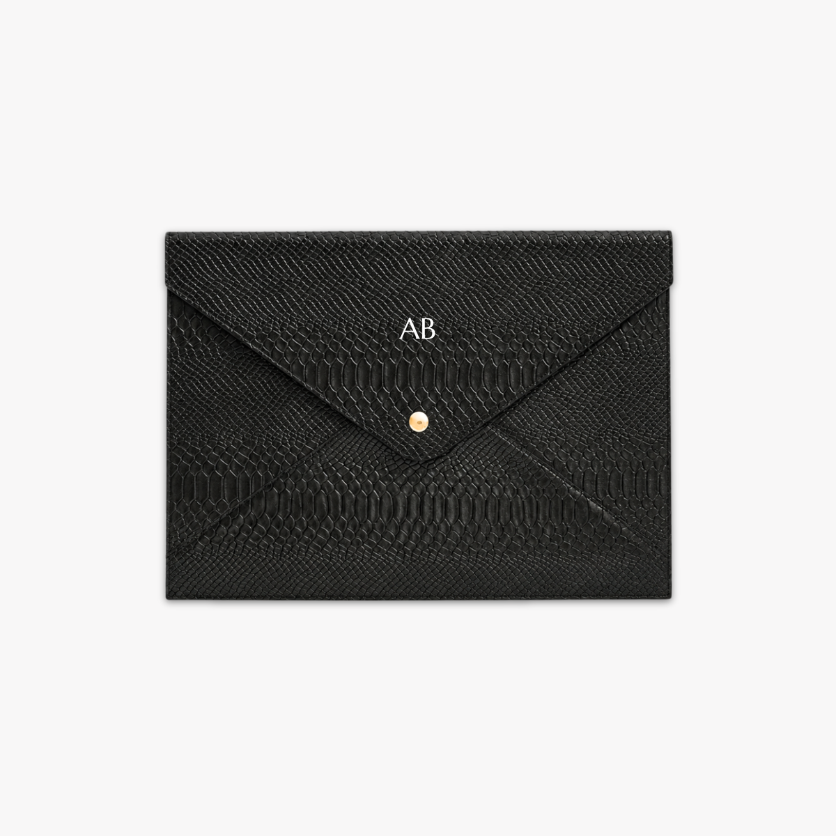 Croc Laptop Sleeve in Noir