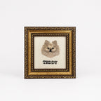 Custom Embroidered Pet Portrait Mini