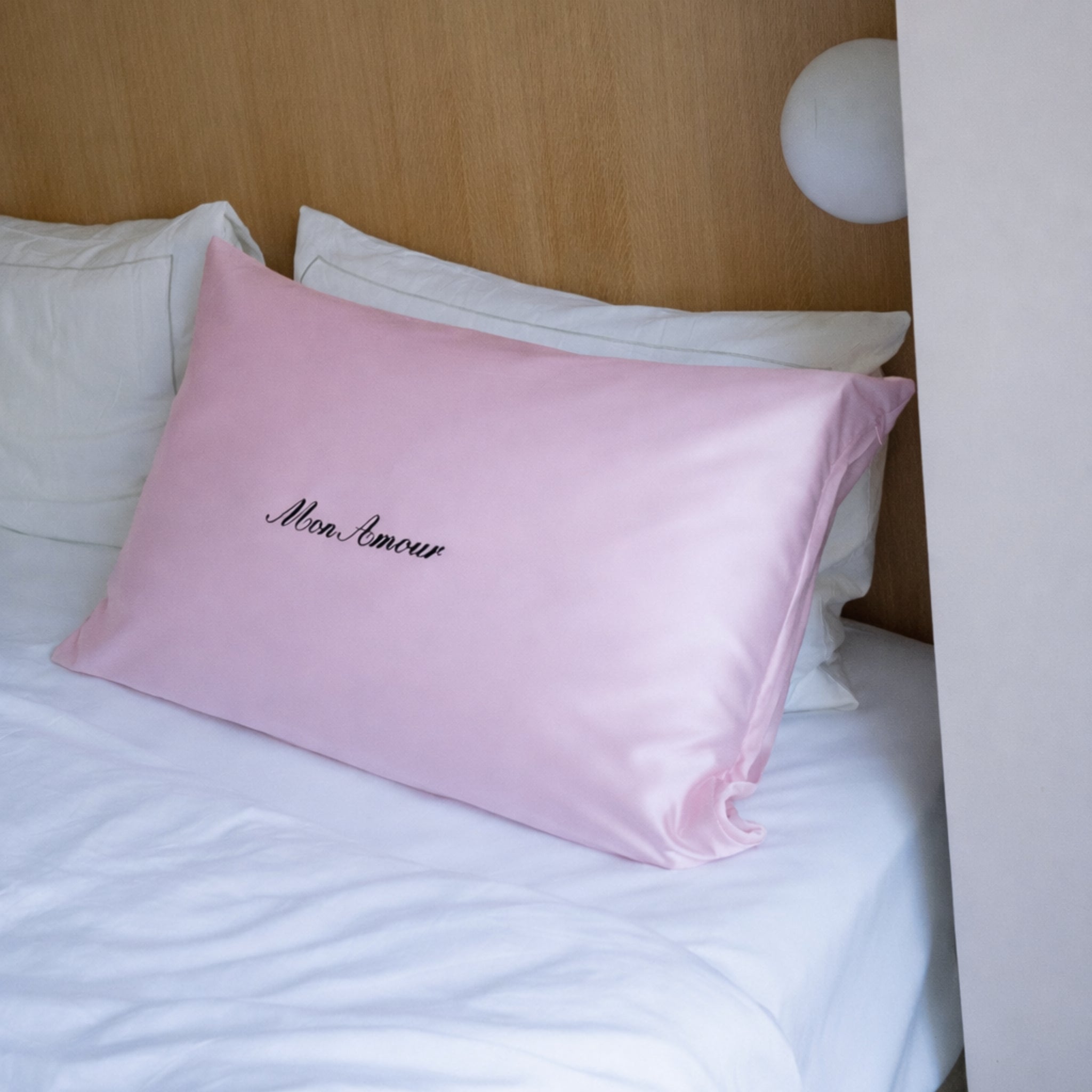 Classic Pink Pillowcase Mulberry Silk